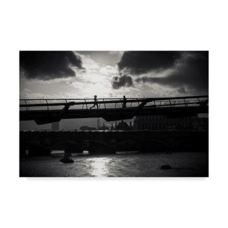 Trademark Fine Art Giuseppe Torre 'Be Running Up That Building' Canvas Art, 12x19 ALI35203-C1219GG